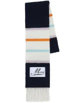Marni: Шарф в полоску 