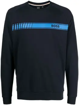 BOSS: Свитшот с принтом 