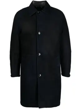 Brioni: Однобортное пальто 