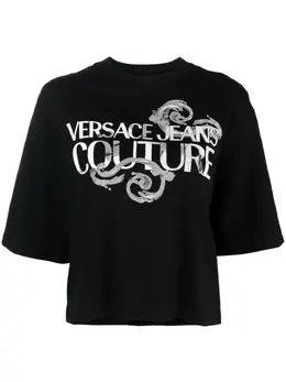 Versace Jeans Couture: Футболка с принтом 