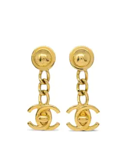 CHANEL Pre-Owned: Серьги 