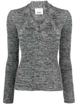 ISABEL MARANT: Трикотажный топ 