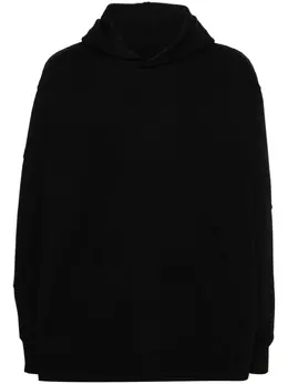 MM6 Maison Margiela: Чёрная толстовка 