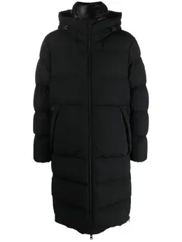 Woolrich: Чёрный пуховик  Sierra