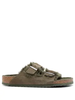 Birkenstock: Зелёные сандалии  Arizona