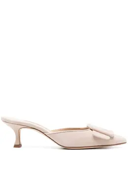 Manolo Blahnik: Бежевые туфли  Maysale