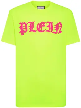 Philipp Plein: Хлопковая футболка  Gothic Plein