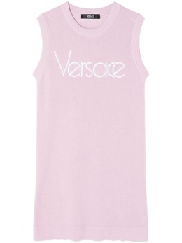 Versace: Трикотажное платье 