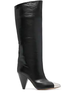 ISABEL MARANT: Чёрные сапоги  Lilezio