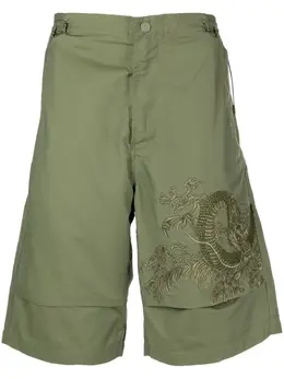 Maharishi: Шорты с принтом 