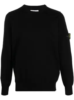 Stone Island: Хлопковый свитер  Compass