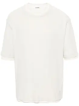Jil Sander: Хлопковая футболка 