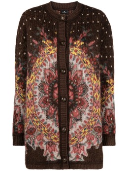 ETRO: Жаккардовый кардиган 