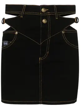 Versace Jeans Couture: Джинсовая юбка 