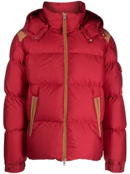 Moncler: Тёмная куртка 
