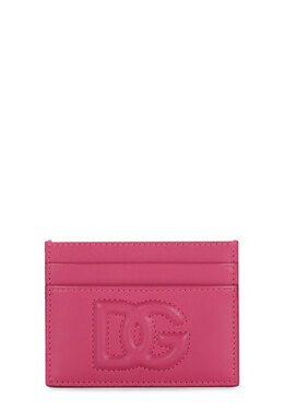 DOLCE&GABBANA: Розовый картхолдер 