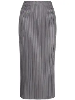 Pleats Please Issey Miyake: Юбка миди 