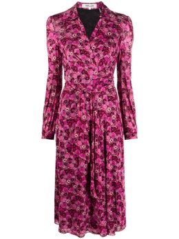 DVF Diane von Furstenberg: Платье в сетку 