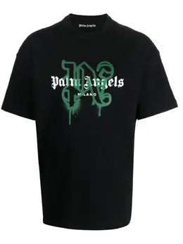 Palm Angels: Футболка с принтом 