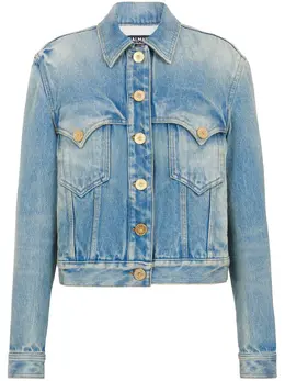 Balmain: Джинсовая куртка 