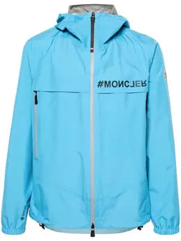 Moncler Grenoble: Голубая куртка 