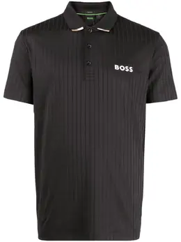 BOSS: Чёрное поло 