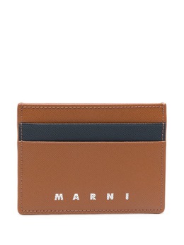 Marni: Коричневый картхолдер 
