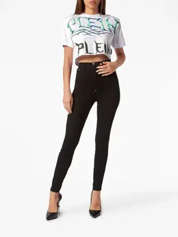Philipp Plein: Топ с принтом 