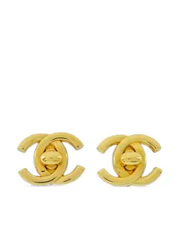 CHANEL Pre-Owned: Серьги 