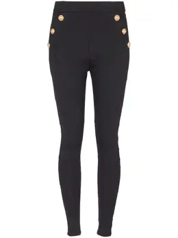 Balmain: Трикотажные легинсы 