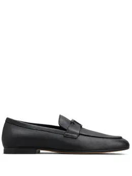 Tod's: Чёрные туфли  T Timeless