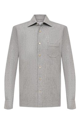 Kiton: Рубашка из шерсти 