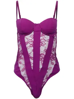 Fleur Du Mal: Розовый боди 