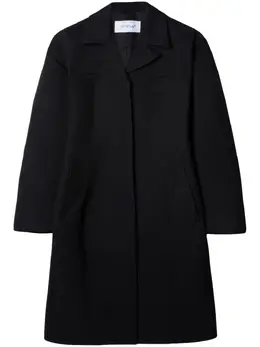 Off-White: Однобортное пальто 