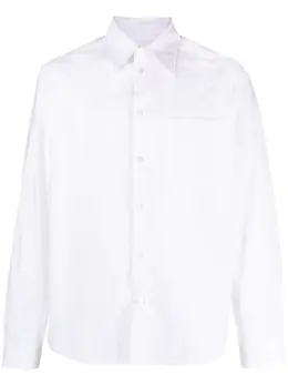 MM6 Maison Margiela: Хлопковая рубашка 