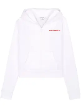 Sporty & Rich: Белая толстовка 