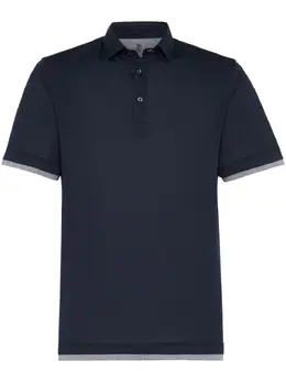Brunello Cucinelli: Синее поло 