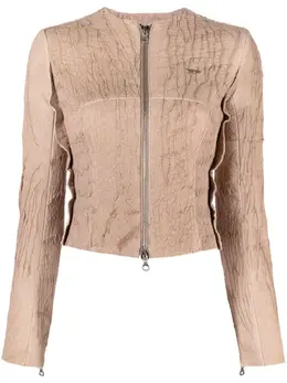 Diesel: Кожаная куртка 