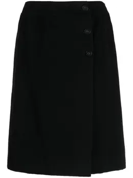 CHANEL Pre-Owned: Кашемировая юбка 