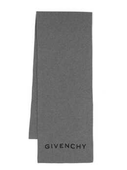 Givenchy: Тёмный шарф 
