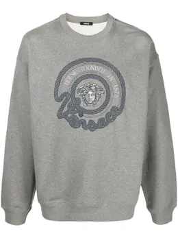 Versace: Хлопковый свитшот  Medusa