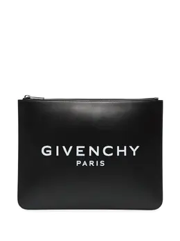Givenchy: Чёрный клатч 