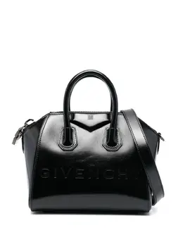 Givenchy: Чёрная сумка-шоппер  Antigona