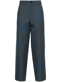 Comme Des Garçons: Зелёные брюки 