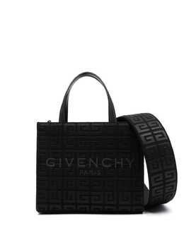 Givenchy: Чёрная сумка-шоппер  4G