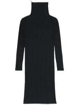 MM6 Maison Margiela: Платье с длинным рукавом 
