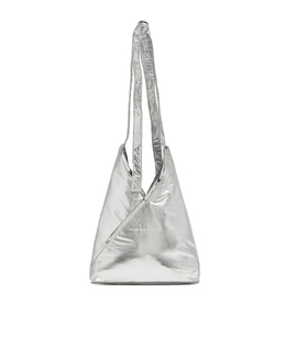 MM6 Maison Margiela: Серебристая сумка 
