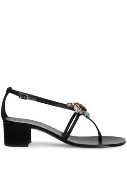 Giuseppe Zanotti: Чёрные сандалии 