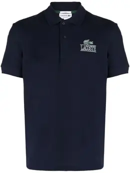 Lacoste: Поло с принтом 