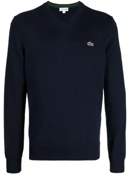 Lacoste: Синий свитер 